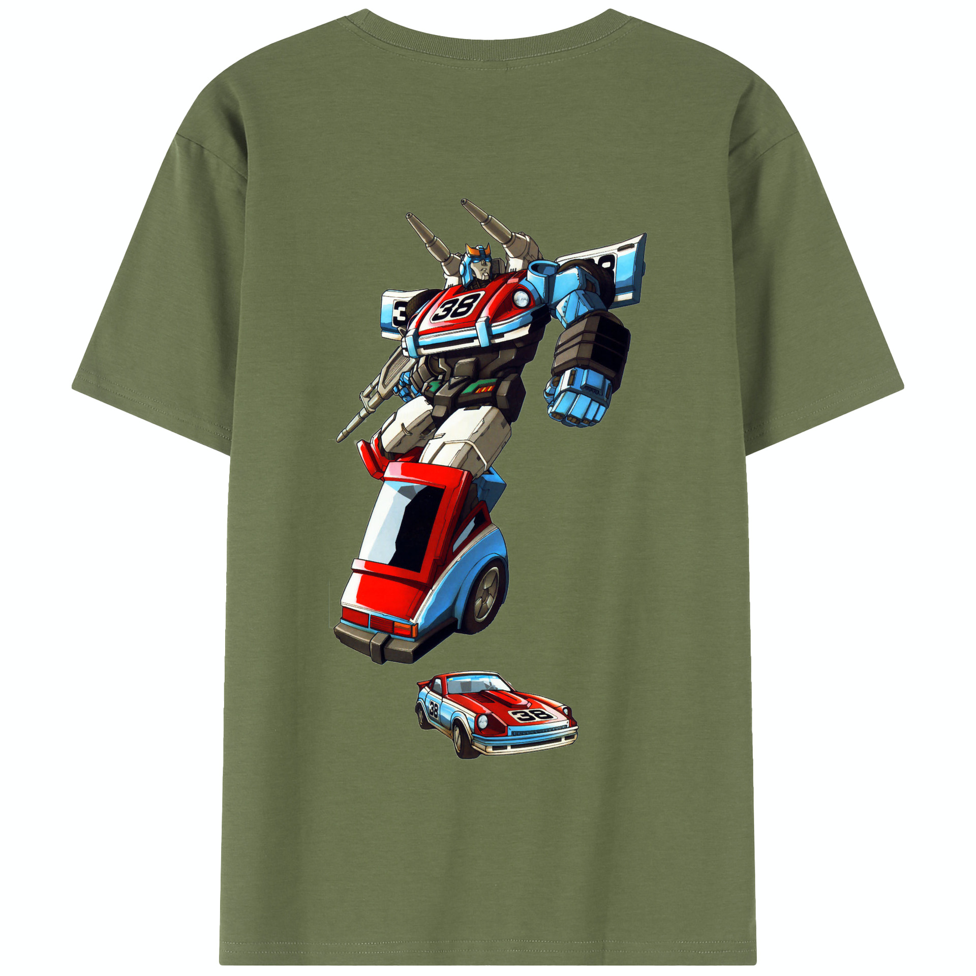 （画像用）  綿100％半袖Tシャツ（背面プリント）